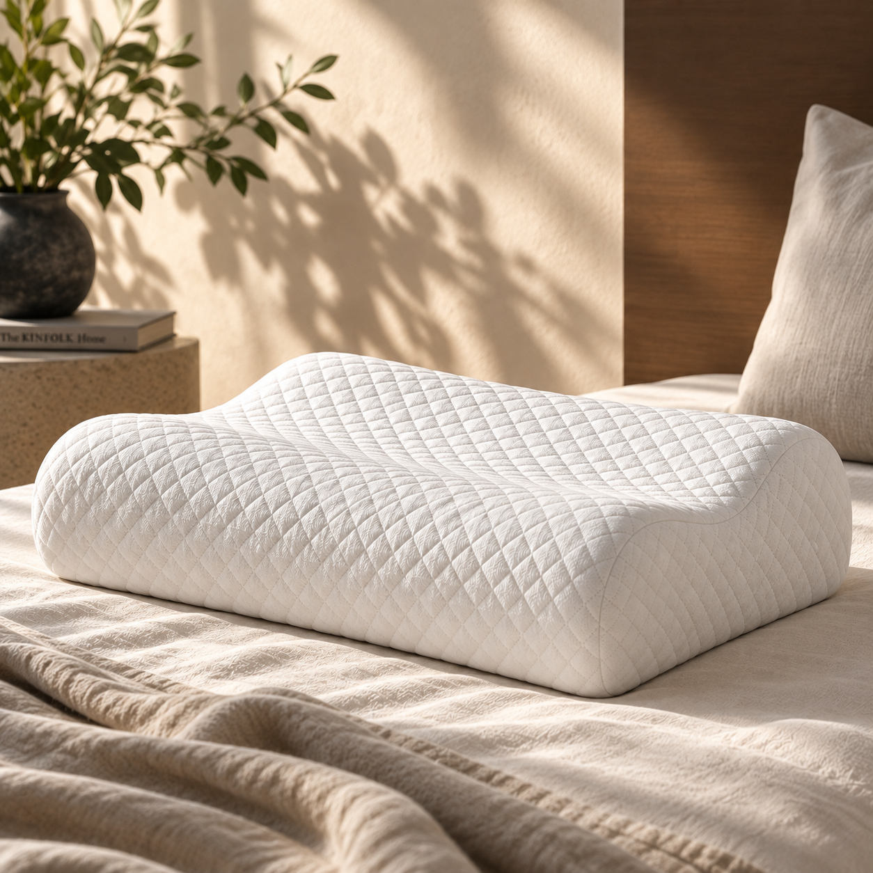 Back sleepers with the Nidra pillow