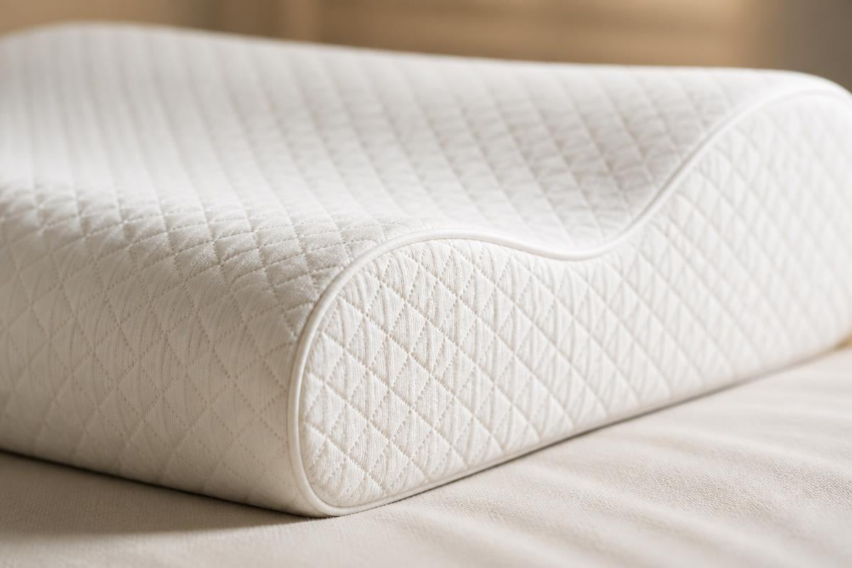 Nidra pillow close fabric texture